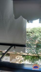 Toldo capota para janela e varanda