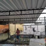 Cobertura para terraço estrutura metálica – Rio de Janeiro