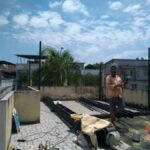 Cobertura para terraço estrutura metálica – Rio de Janeiro