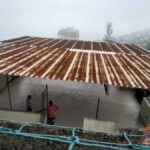 Cobertura com telhas sanduíche e estrutura de alumínio - Rio de Janeiro