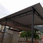 Cobertura para terraço Galvalume - Rio de Janeiro