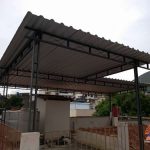 Cobertura para terraço Galvalume - Rio de Janeiro