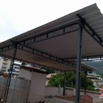 Cobertura para terraço Galvalume - Rio de Janeiro