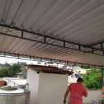 Cobertura para terraço Galvalume - Rio de Janeiro